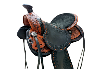 Custom Western Saddles | Easy Fit Saddles 3 Mounted Shooter